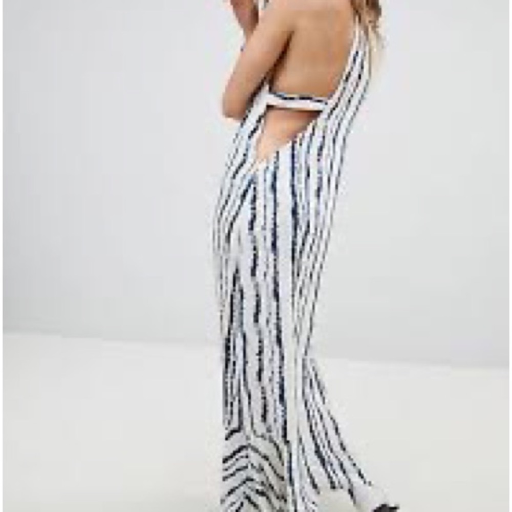 Encreme Racer Cami Maxi Dress SZ L